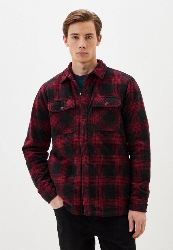 

Куртка утепленная Volcom, Бордовый, Bowered Fleece Ls