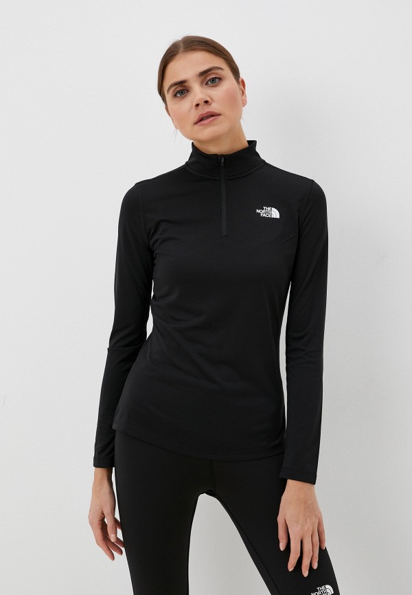 

Лонгслив спортивный The North Face, Черный, W FLEX 1/4 ZIP