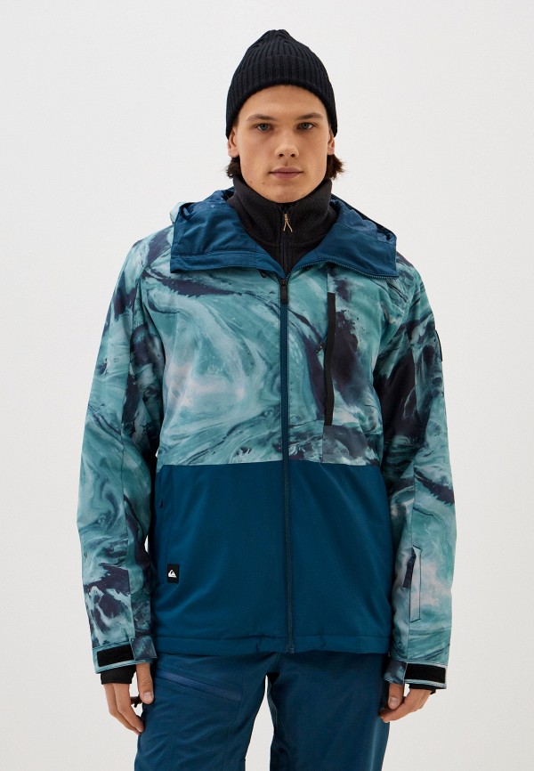Куртка сноубордическая Quiksilver бирюзового цвета