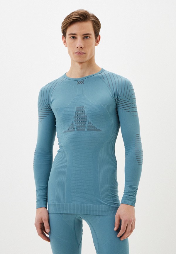 

Термобелье верх X-Bionic, Голубой, INVENT 4.0 SHIRT ROUND NECK LG SL