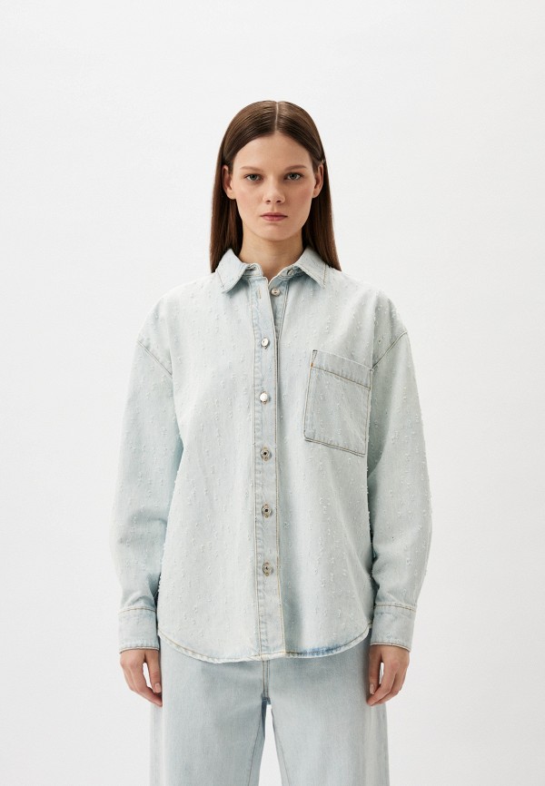 

Рубашка джинсовая MSGM, Голубой