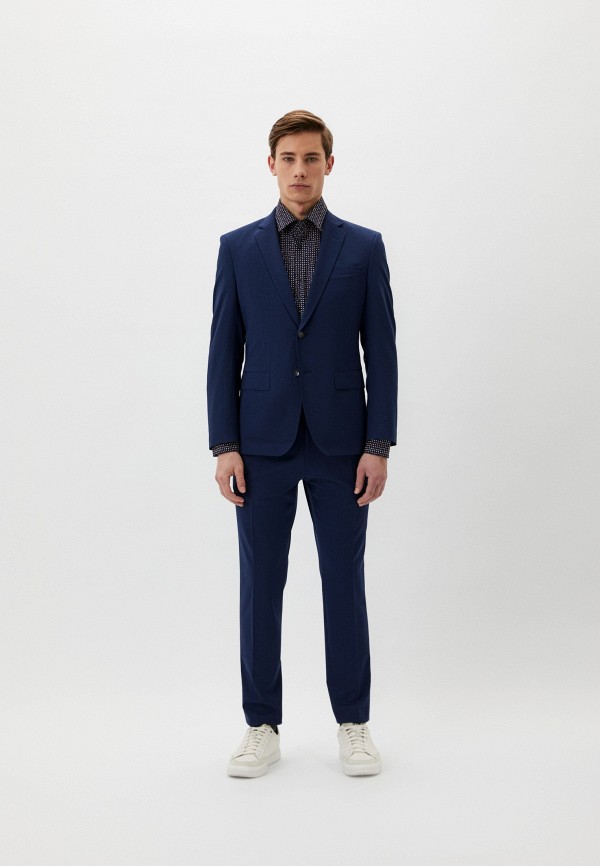 

Костюм классический Boss, Синий, H-Huge-2Pcs-224