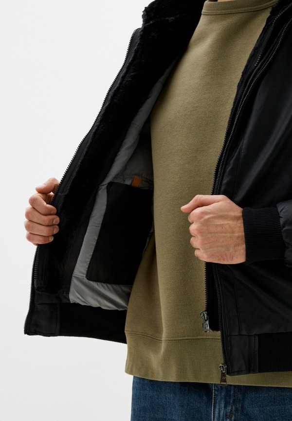 фото Куртка кожаная утепленная primo emporio