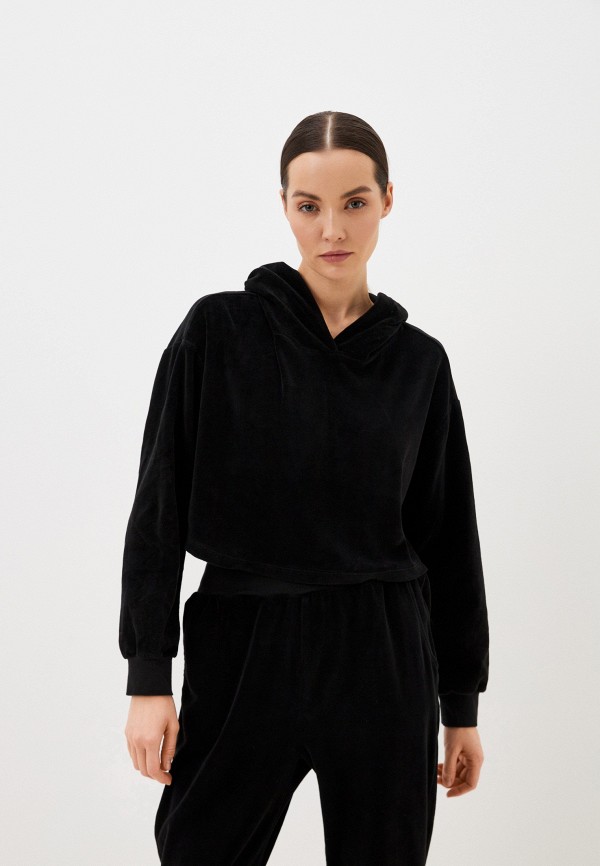 Худи Heroine Sport VELOUR CROPPED HOODIE