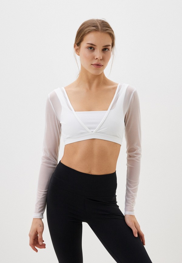 

Топ спортивный Heroine Sport, Белый, ILLUSION BRA TOP