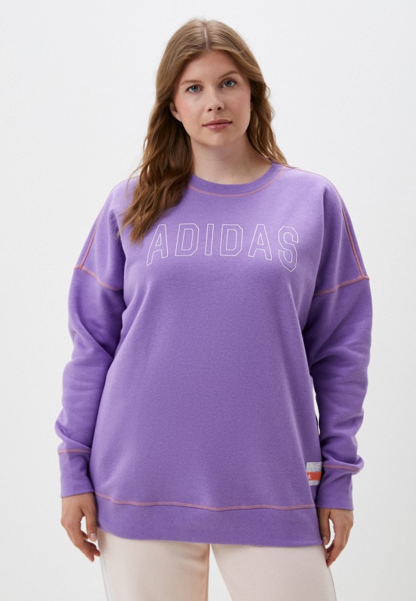 

Свитшот adidas, Фиолетовый, W SPOR G OS CRW