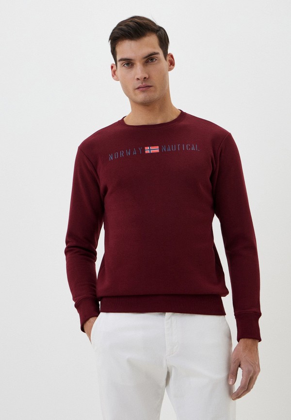 

Свитшот Scuola Nautica Italiana, Бордовый