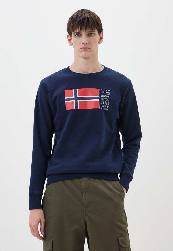 

Свитшот Scuola Nautica Italiana, Синий