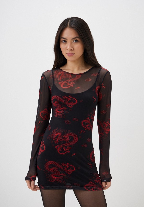 

Платье и комбинация Fadas, Черный