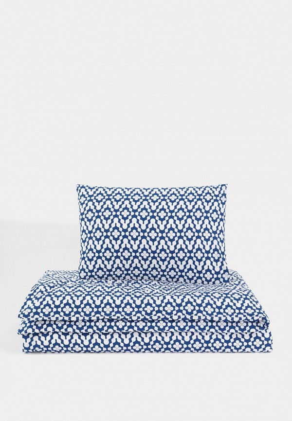 

Постельное белье 1,5-спальное Lamoda Home, Синий, 150х200 см, 50х70 см