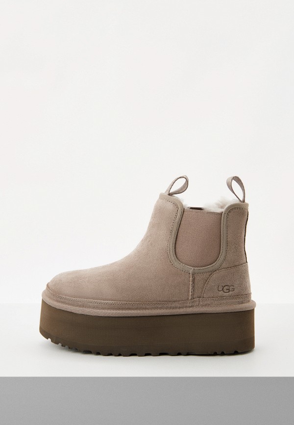 

Угги UGG, Серый, NEUMEL PLATFORM CHELSEA
