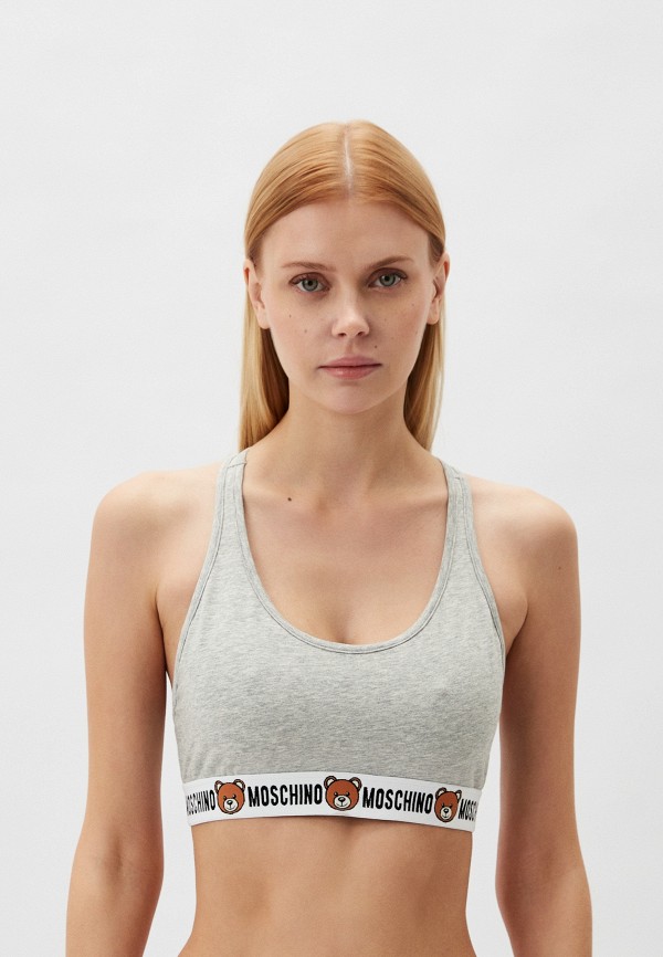 

Бюстгальтер Moschino Underwear, Серый