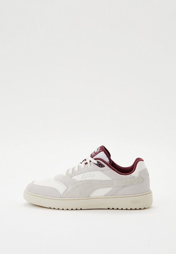 

Кеды PUMA, Белый, Doublecourt PRM Warm White-Dark Jas