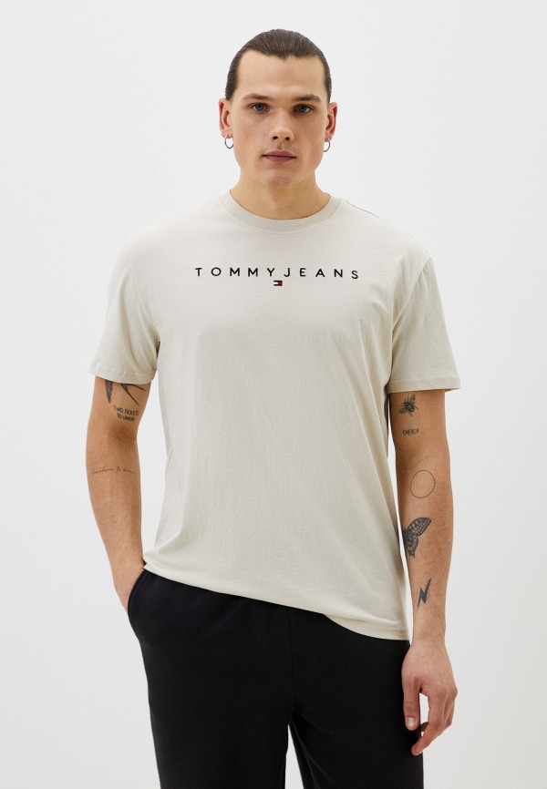 

Футболка Tommy Jeans, Бежевый