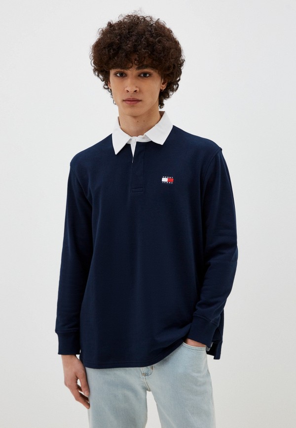 

Поло Tommy Jeans, Синий