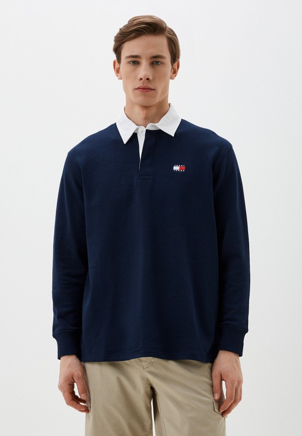 

Поло Tommy Jeans, Синий
