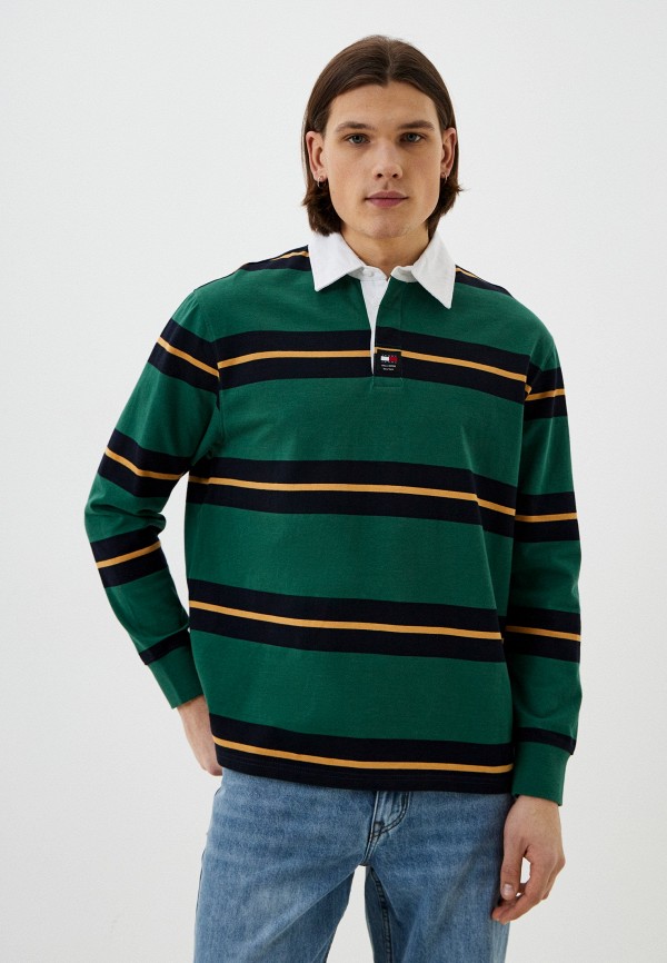 

Поло Tommy Jeans, Зеленый
