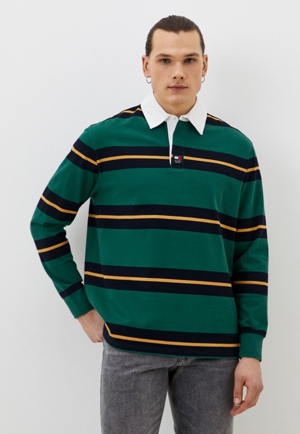 

Поло Tommy Jeans, Зеленый