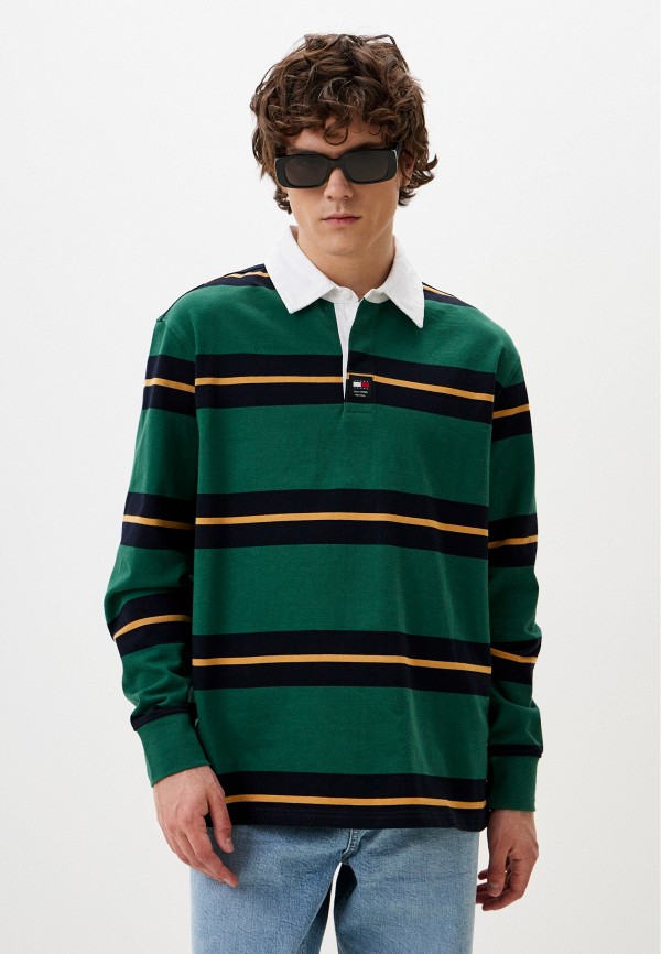 

Поло Tommy Jeans, Зеленый