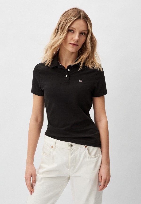 

Поло Tommy Jeans, Черный