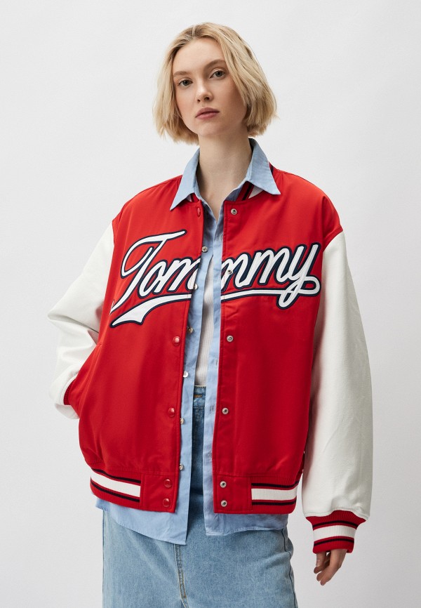

Куртка утепленная Tommy Jeans, Красный