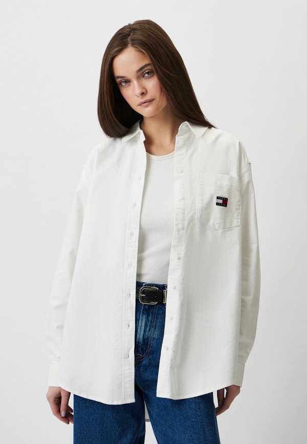

Рубашка Tommy Jeans, Белый