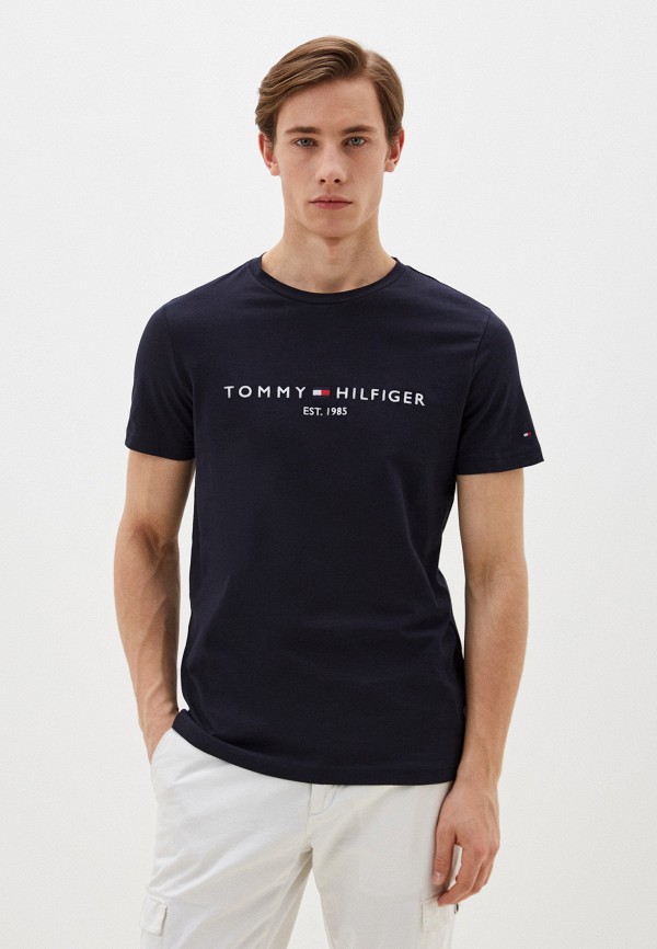 Футболка Tommy Hilfiger синего цвета