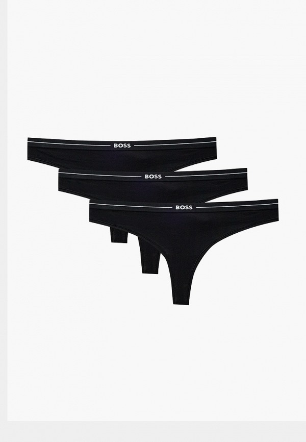 

Трусы 3 шт. Boss, Черный, 3P THONG