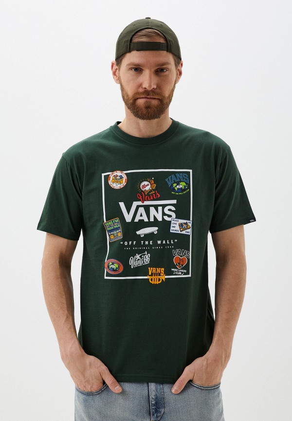 

Футболка Vans, Зеленый
