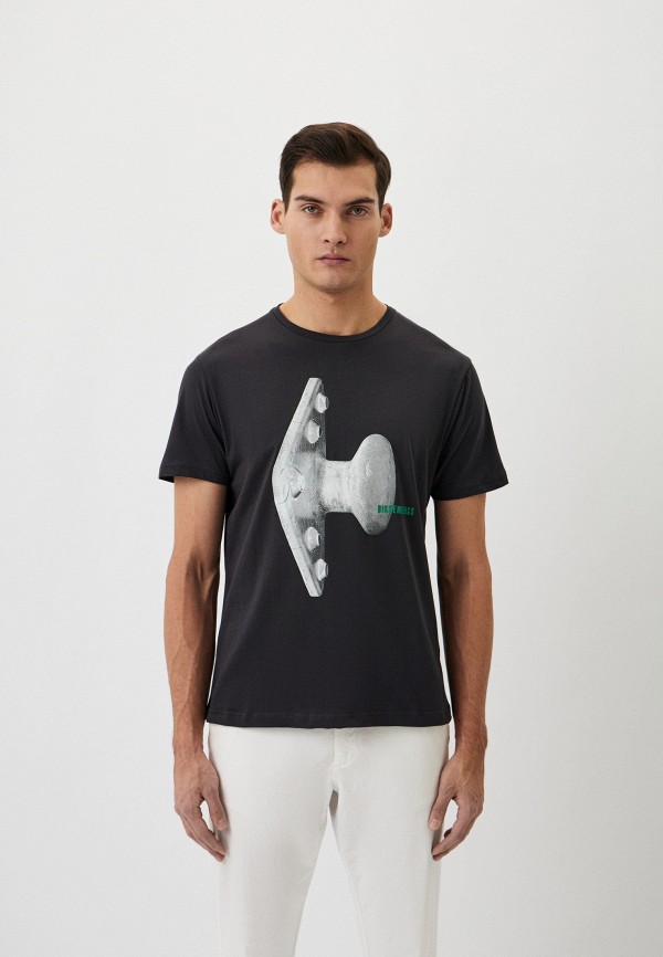 

Футболка Bikkembergs, Серый