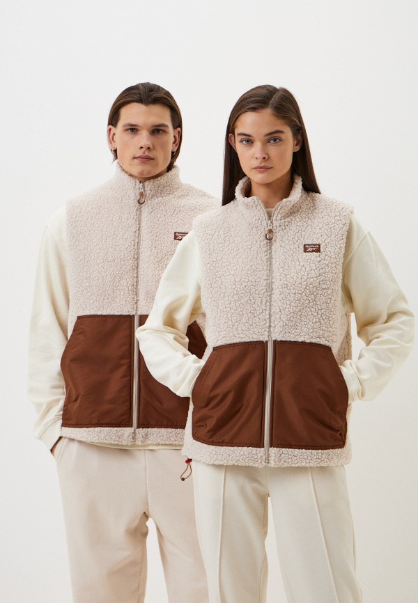 

Жилет утепленный Reebok, Бежевый, OUTDOOR SHERPA VEST