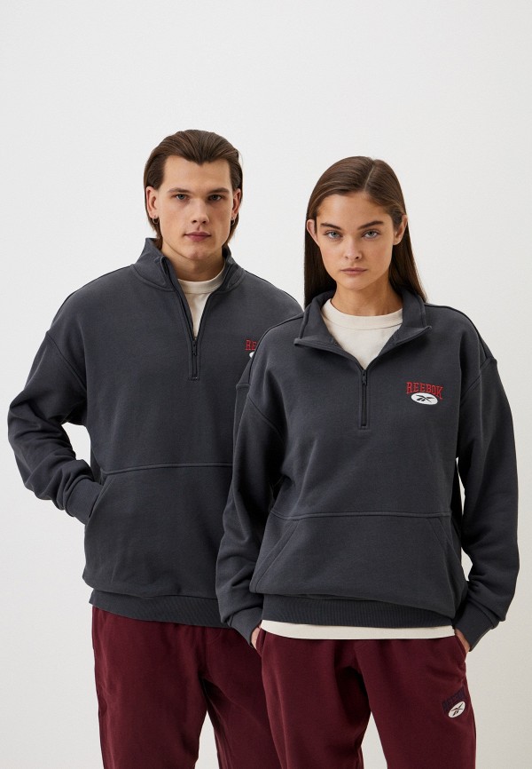 Олимпийка Reebok ARCHIVE ESSENTIALS QUARTER ZIP