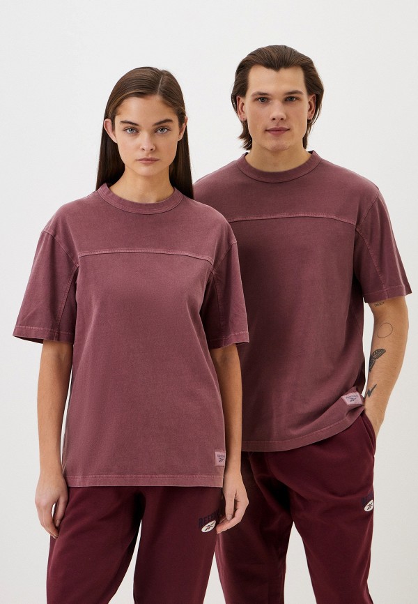 

Футболка Reebok, Бордовый, NATURAL DYE TEE