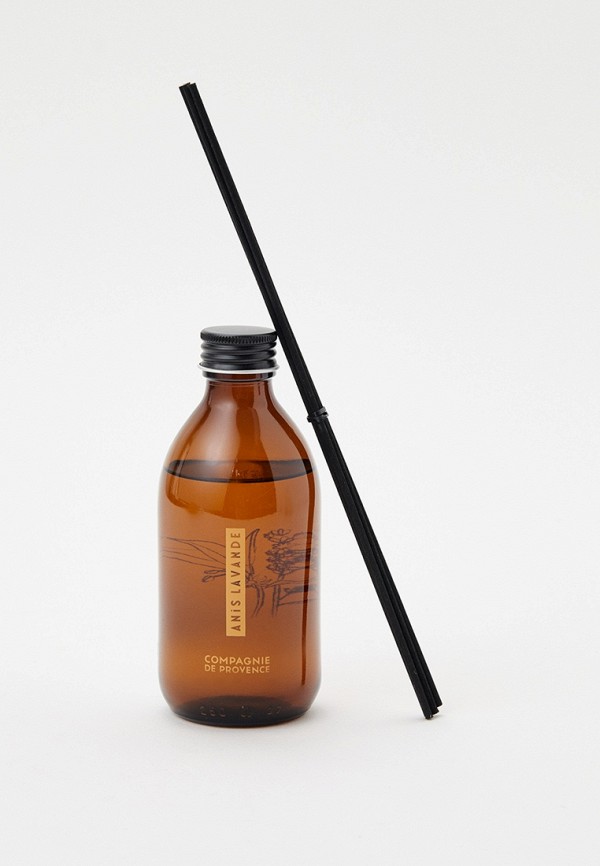 

Аромадиффузор Compagnie de Provence, Прозрачный, Anise Lavender Fragrance Diffuser, 220 мл