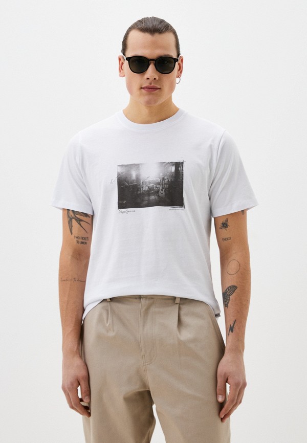 

Футболка Pepe Jeans, Белый