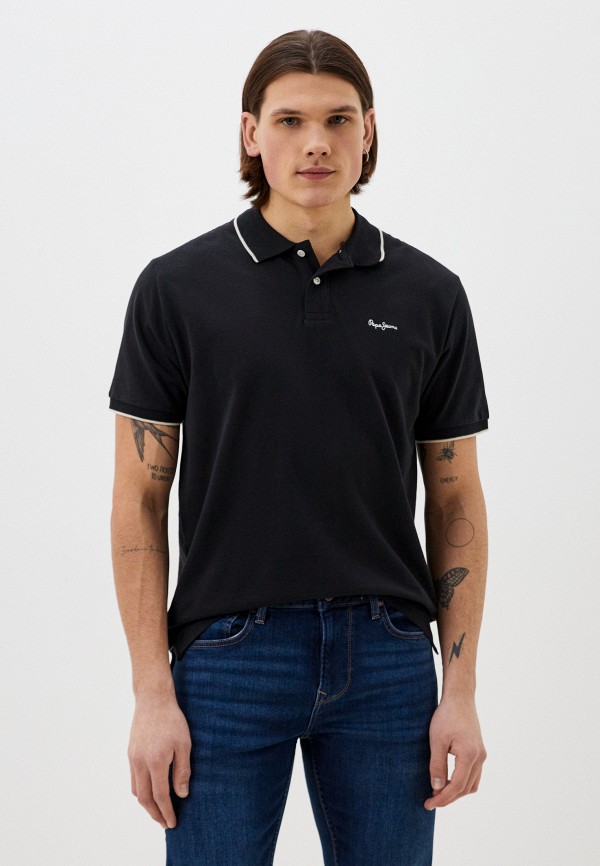 

Поло Pepe Jeans, Черный