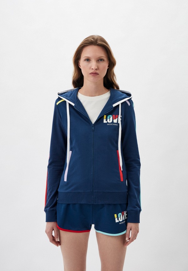 

Толстовка Love Moschino, Синий