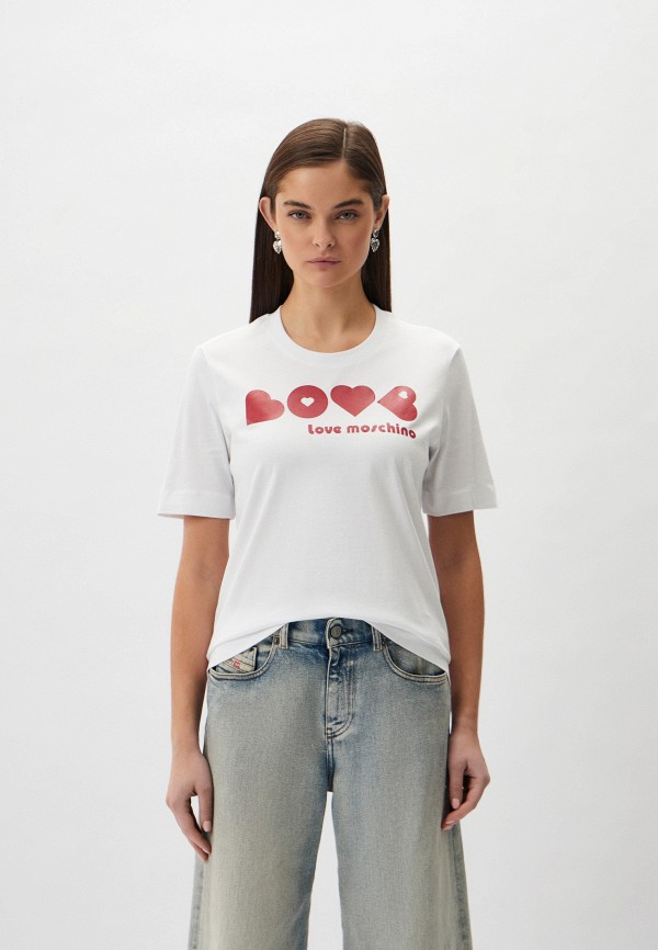 

Футболка Love Moschino, Белый