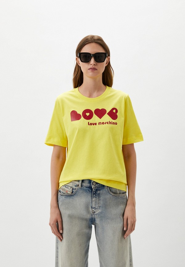 

Футболка Love Moschino, Желтый