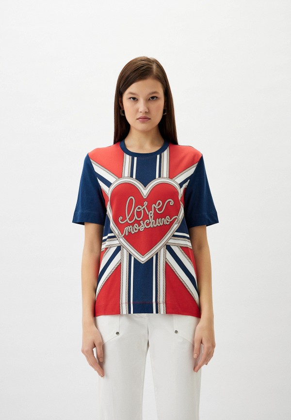 

Футболка Love Moschino, Разноцветный