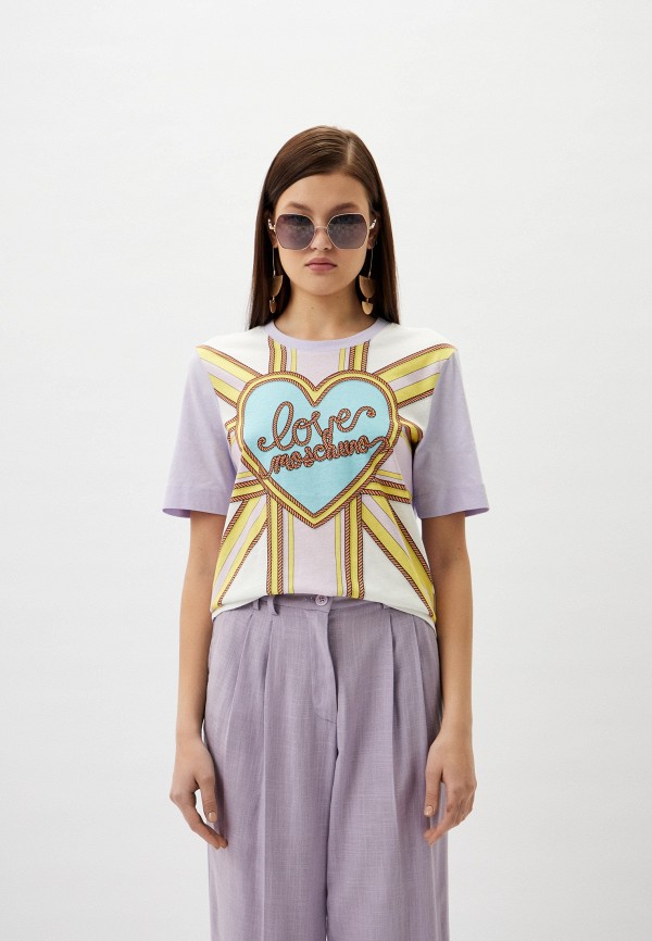 

Футболка Love Moschino, Разноцветный