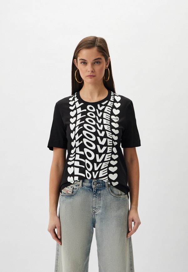 

Футболка Love Moschino, Черный