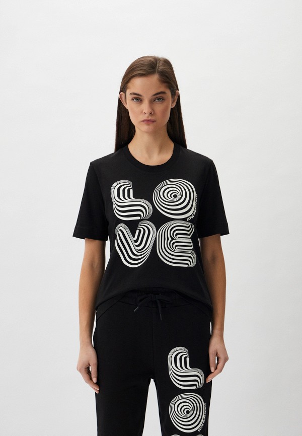 

Футболка Love Moschino, Черный
