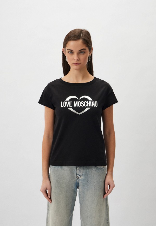 

Футболка Love Moschino, Черный
