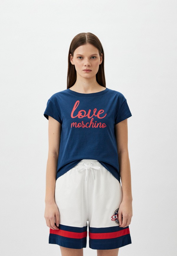

Футболка Love Moschino, Синий