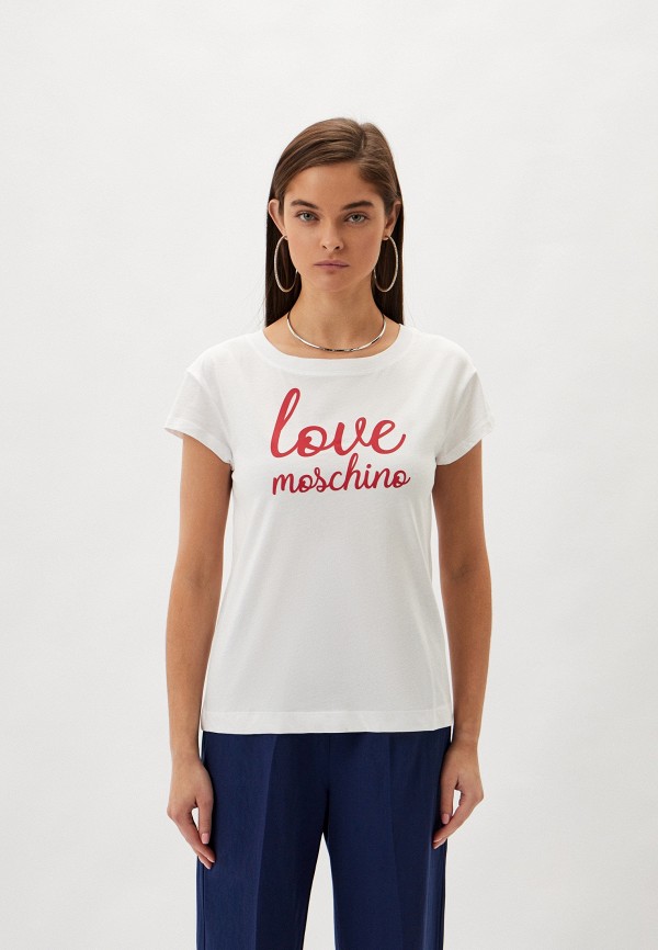 

Футболка Love Moschino, Белый