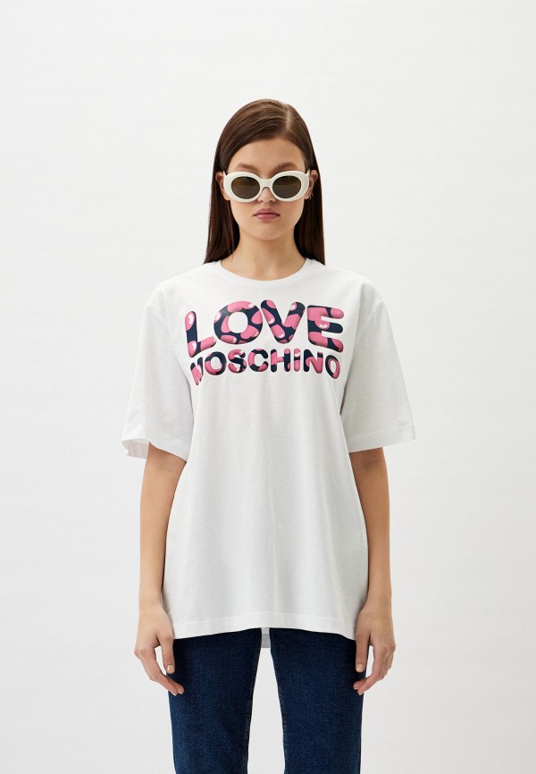 

Футболка Love Moschino, Белый