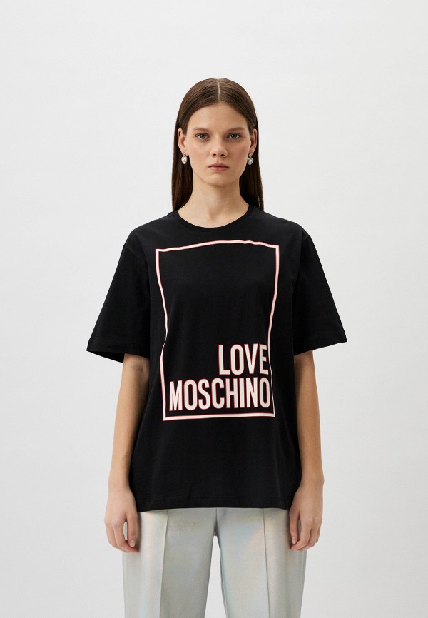 

Футболка Love Moschino, Черный