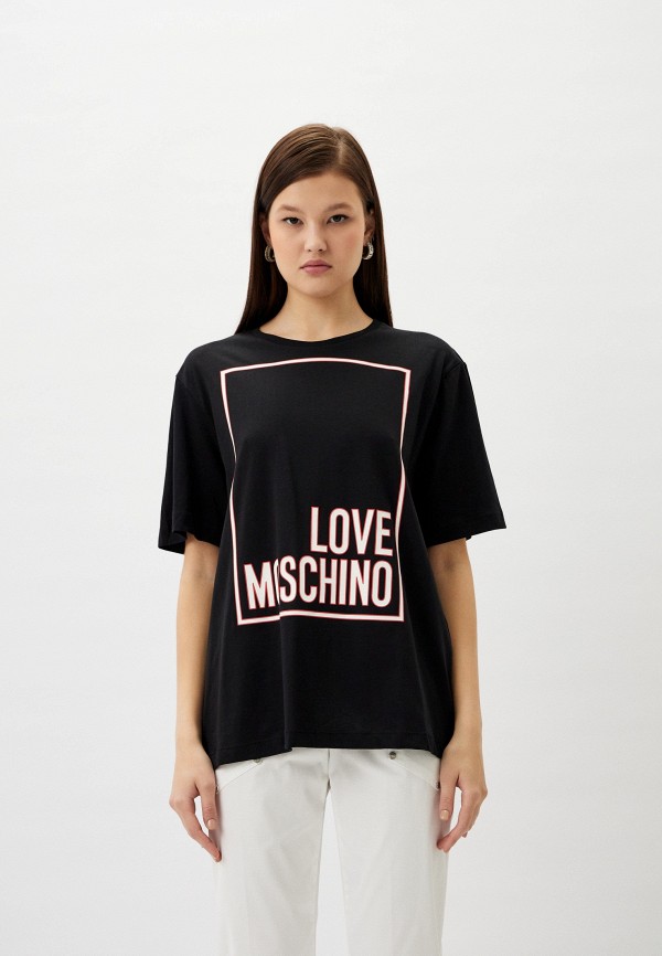 

Футболка Love Moschino, Черный