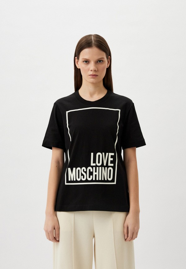 

Футболка Love Moschino, Черный